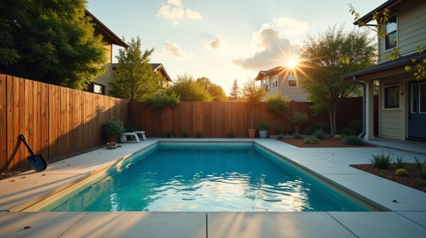 Découvrez comment construire une piscine en béton abordable et durable